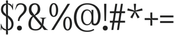 Plafisco Regular otf (400) Font OTHER CHARS