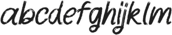 Plajasring Regular otf (400) Font LOWERCASE