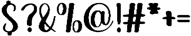 Planberry Regular otf (400) Font OTHER CHARS