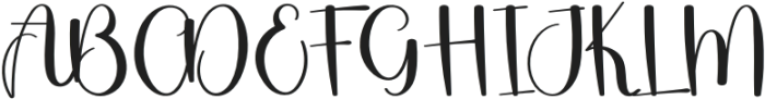 Planing Regular otf (400) Font UPPERCASE