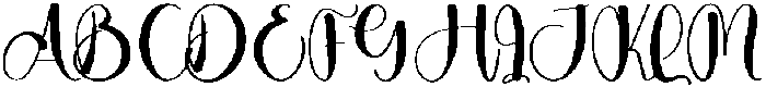 Planner Autography Regular otf (400) Font UPPERCASE