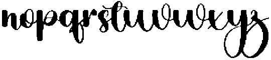 Planner Autography Regular otf (400) Font LOWERCASE