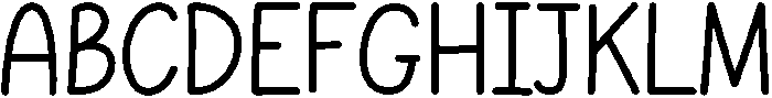 Planner Regular otf (400) Font UPPERCASE