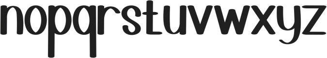 Planner School Regular otf (400) Font LOWERCASE