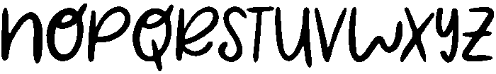 Plant Mama Regular otf (400) Font LOWERCASE