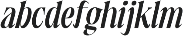 Plantround Serif_Italic otf (400) Font LOWERCASE