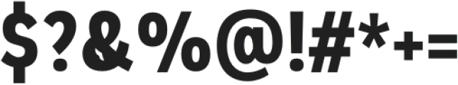 Plasto Bold Condensed otf (700) Font OTHER CHARS