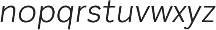 Plasto Light Italic otf (300) Font LOWERCASE