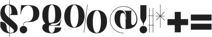 Platonic-Regular otf (400) Font OTHER CHARS