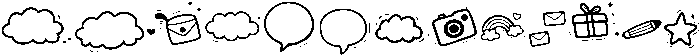 Play Note Doodles otf (400) Font UPPERCASE