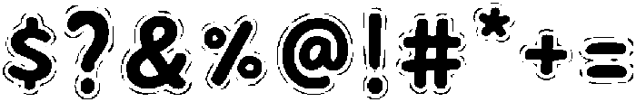 Play Note Style otf (400) Font OTHER CHARS