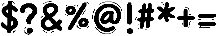 Play Note otf (400) Font OTHER CHARS