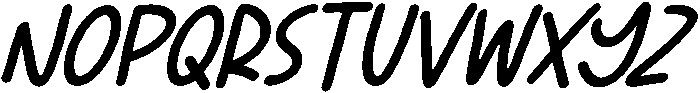 Play Sketch Italic otf (400) Font UPPERCASE