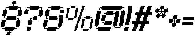 Play Sticz Slanted otf (400) Font OTHER CHARS