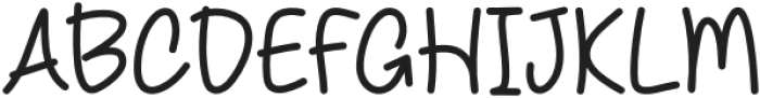 Play now Regular otf (400) Font UPPERCASE