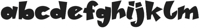 Play with me otf (400) Font LOWERCASE