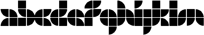 PlayBlock Spaced Out otf (400) Font UPPERCASE