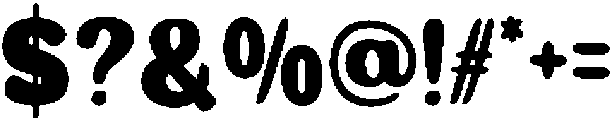 Playbowl Regular otf (400) Font OTHER CHARS