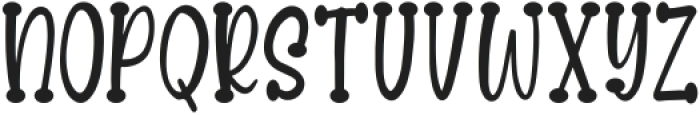 Playdot Regular ttf (400) Font UPPERCASE