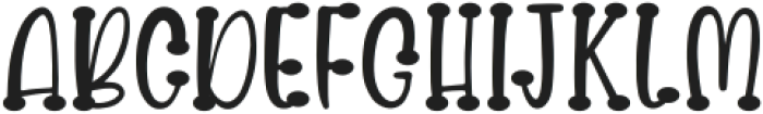 Playdot Regular ttf (400) Font LOWERCASE