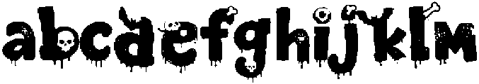 Playdough Halloween otf (400) FONT