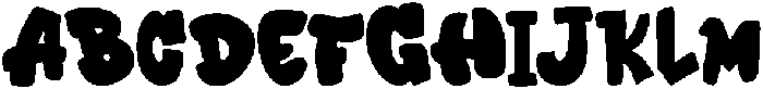 Playdough otf (400) Font UPPERCASE