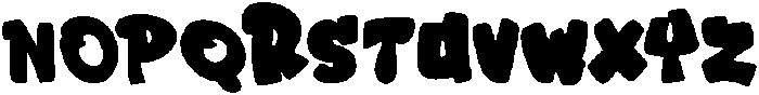 Playdough otf (400) Font UPPERCASE