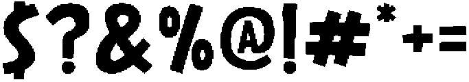Playful Children otf (400) Font OTHER CHARS
