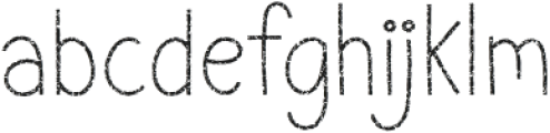 Playful Crayon Regular otf (400) Font LOWERCASE