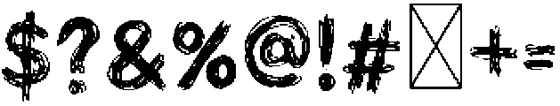 Playful Doodle Bold otf (700) Font OTHER CHARS