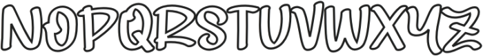 Playful Outline otf (400) Font UPPERCASE