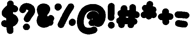 Playful Regular otf (400) Font OTHER CHARS