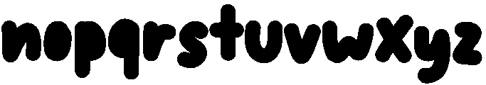 Playful Regular otf (400) Font LOWERCASE