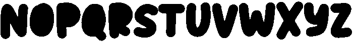 Playful Regular otf (400) Font UPPERCASE