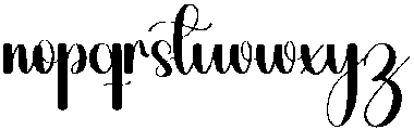 Playful Regular otf (400) Font LOWERCASE
