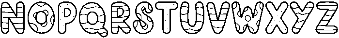 Playful Regular otf (400) Font UPPERCASE