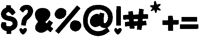Playful Regular otf (400) Font OTHER CHARS