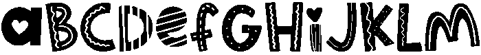 Playful Regular otf (400) Font UPPERCASE