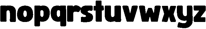 Playful Regular otf (400) Font LOWERCASE