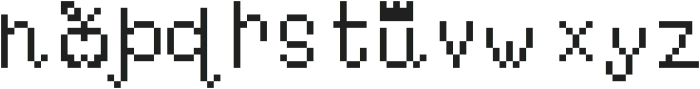 PlayfulPixels ttf (400) Font LOWERCASE