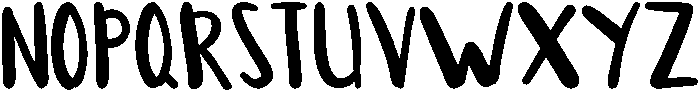 Playfull otf (400) Font LOWERCASE