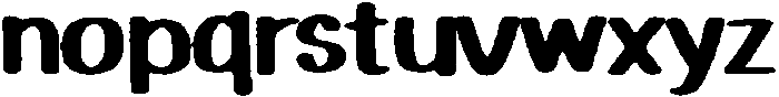 Playfun Circular Angular otf (400) Font LOWERCASE