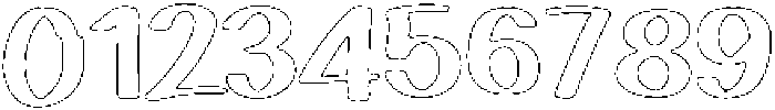 Playfun Circular Outline otf (400) Font OTHER CHARS