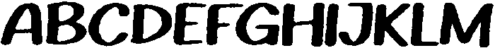 Playfun Eroded Italic otf (400) Font UPPERCASE