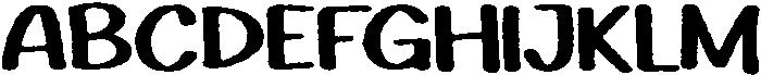 Playfun Eroded otf (400) Font UPPERCASE