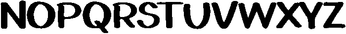 Playfun Rough otf (400) Font UPPERCASE