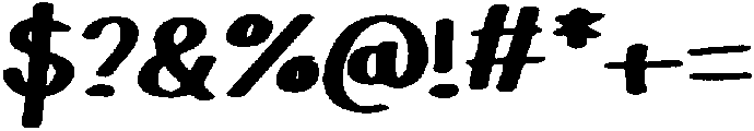 Playfun Rounded Brush Italic otf (400) Font OTHER CHARS
