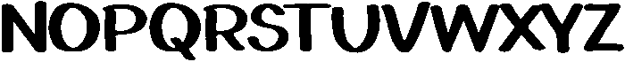 Playfun Rounded Brush otf (400) Font UPPERCASE