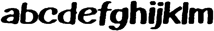 Playfun Rounded Eroded Italic otf (400) FONT