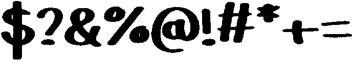Playfun Rounded Noise otf (400) Font OTHER CHARS